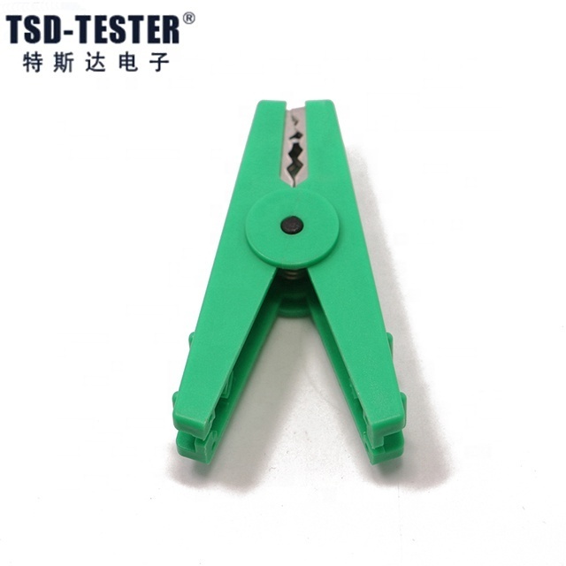 Plastic Electrical Automotive Test Crocodile Alligator Clip Car Insulated Test Battery Clips