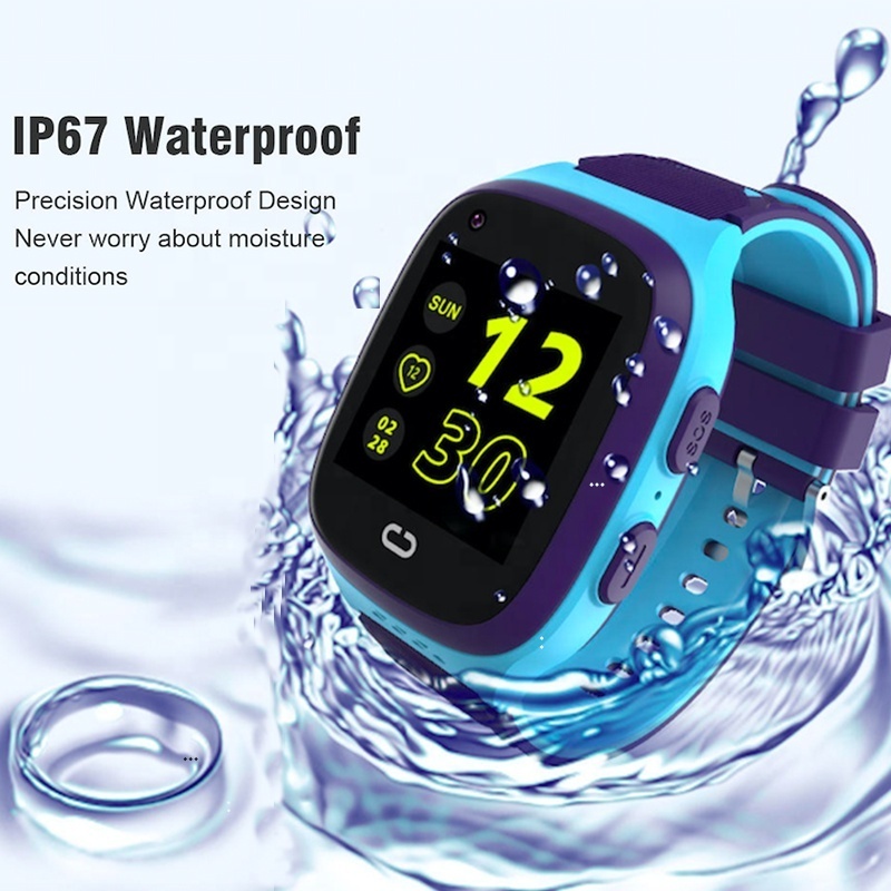 China made 4G watch smartwatch kids waterproof SOS video call baby's watch with camera sim card wifi smart watch gps tracker