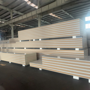 40mm 50mm Thickness Sandwich Panel Fingerproof PU Foam Insulated Garage Door Panels for Sectional Overhead Door