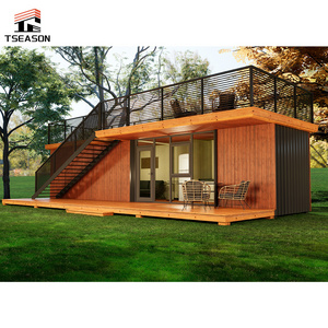 Tseason Brand New Design Folding Prefab Villa Apartment Buildings Collapsible Container House