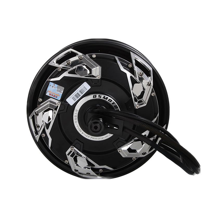 Free Shipping QSMOTOR 10inch 5500W 212 50H V3 71-107kph for Electric Scooter BLDC Hub Motor