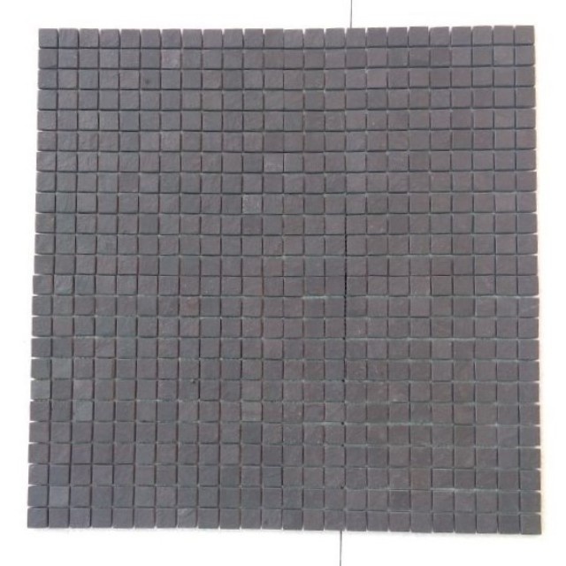 Factory Direct Supply High Quality Himachal Black Quartzite Slate Mosaic Tile For Flooring Interior Exterior Floor Decoration