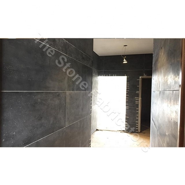 Factory Direct Supply High Quality Silver Metallic Concrete Veneer Stone Wall Floor Covering Outdoor Decoration Wall Tiles