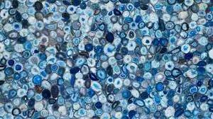 Agate Slab Stone High Quality Blue wall and Floor Decoration Natural Stone With Exterior Wall Decoration