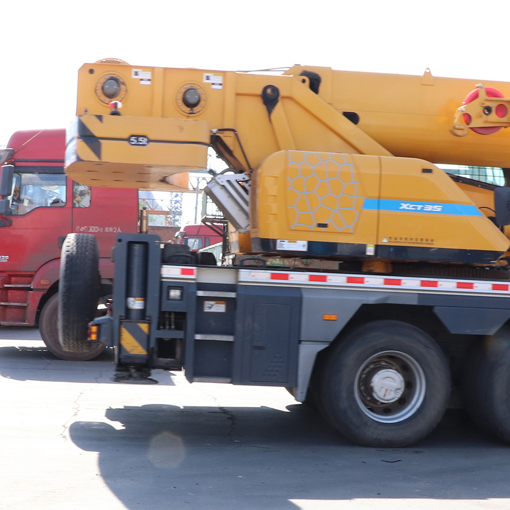 Used Crane Truck 2018 2019 mobile truck mounted crane price with good condition 25 tons