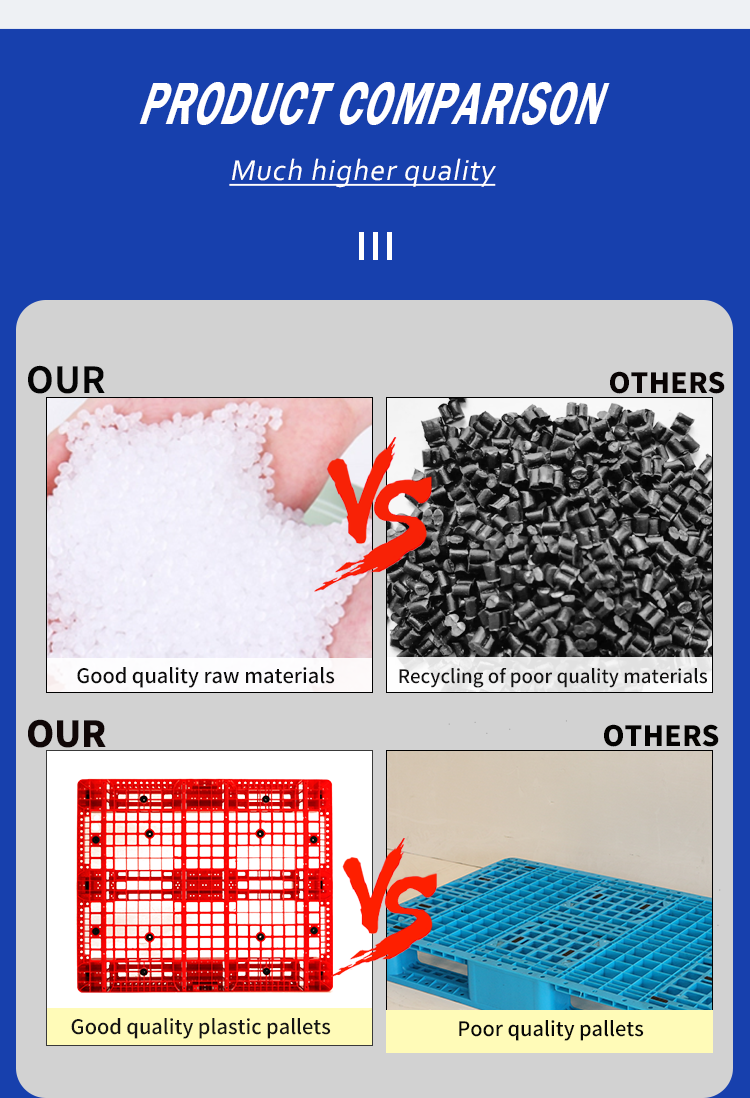 china supplier pallet production line plastic pallets for food