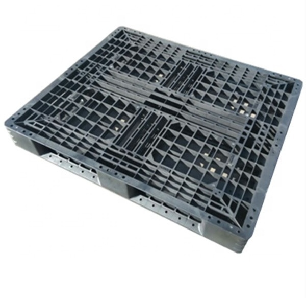 Low Price Black Recycled Material Plastic Pallet for Sale