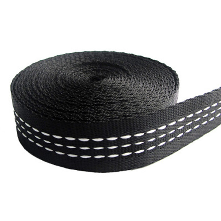 Outdoor Products Durable Reusable Nylon Polyester Hammock Daisy Chain Strap Webbing recycled nylon webbing