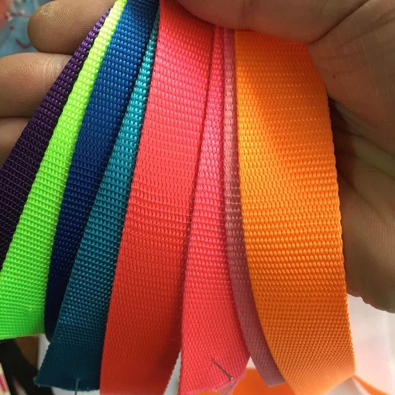 nylon webbing 38mm  Polyester beaded Webbing  inch   Nylon  webbing for  Pet  dog collars   bag  backpack