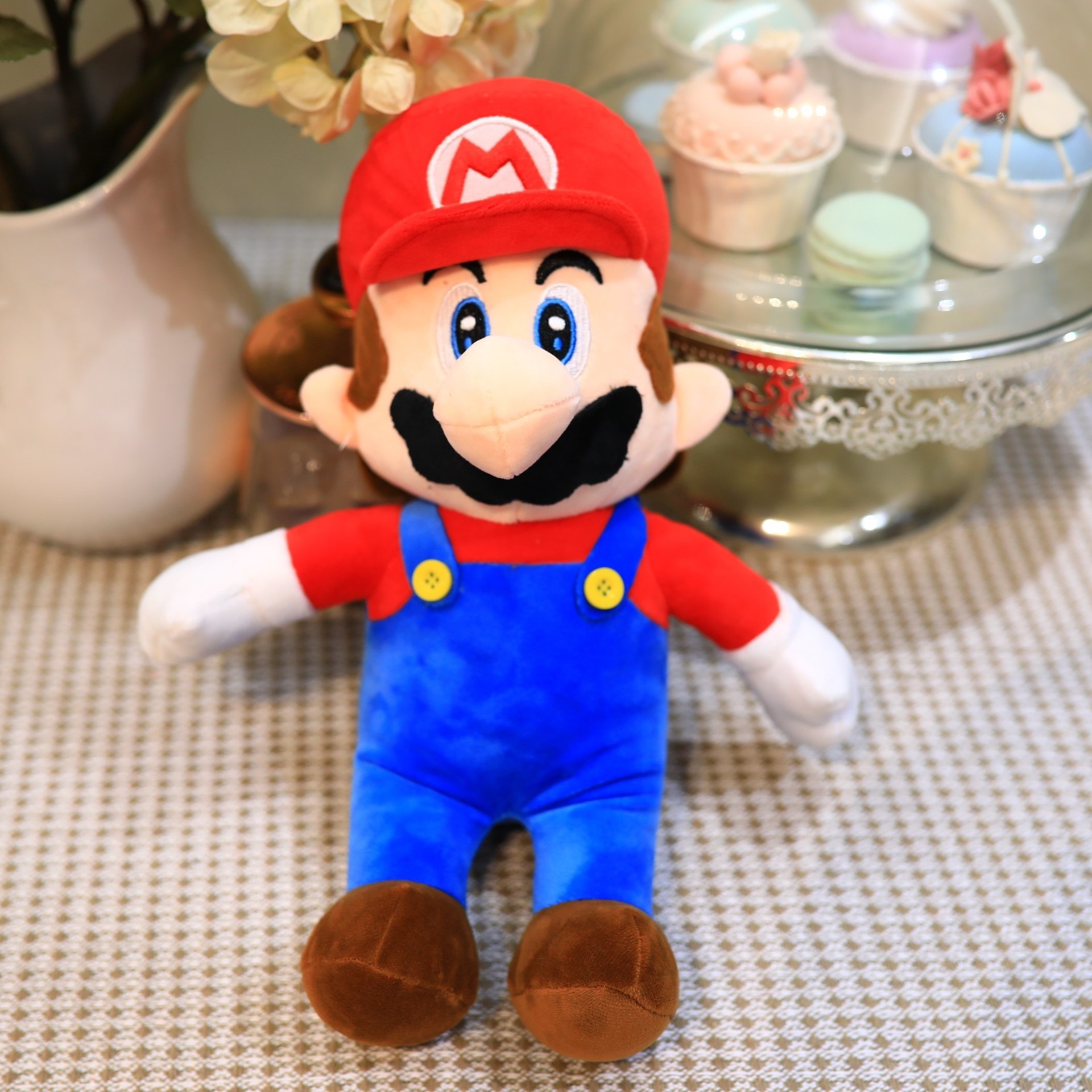 Hot Sale 30CM Super Mario Plush Toy Mario Luigi Plush soft Stuffed Doll Toy Kids Children Birthday Christmas Gift