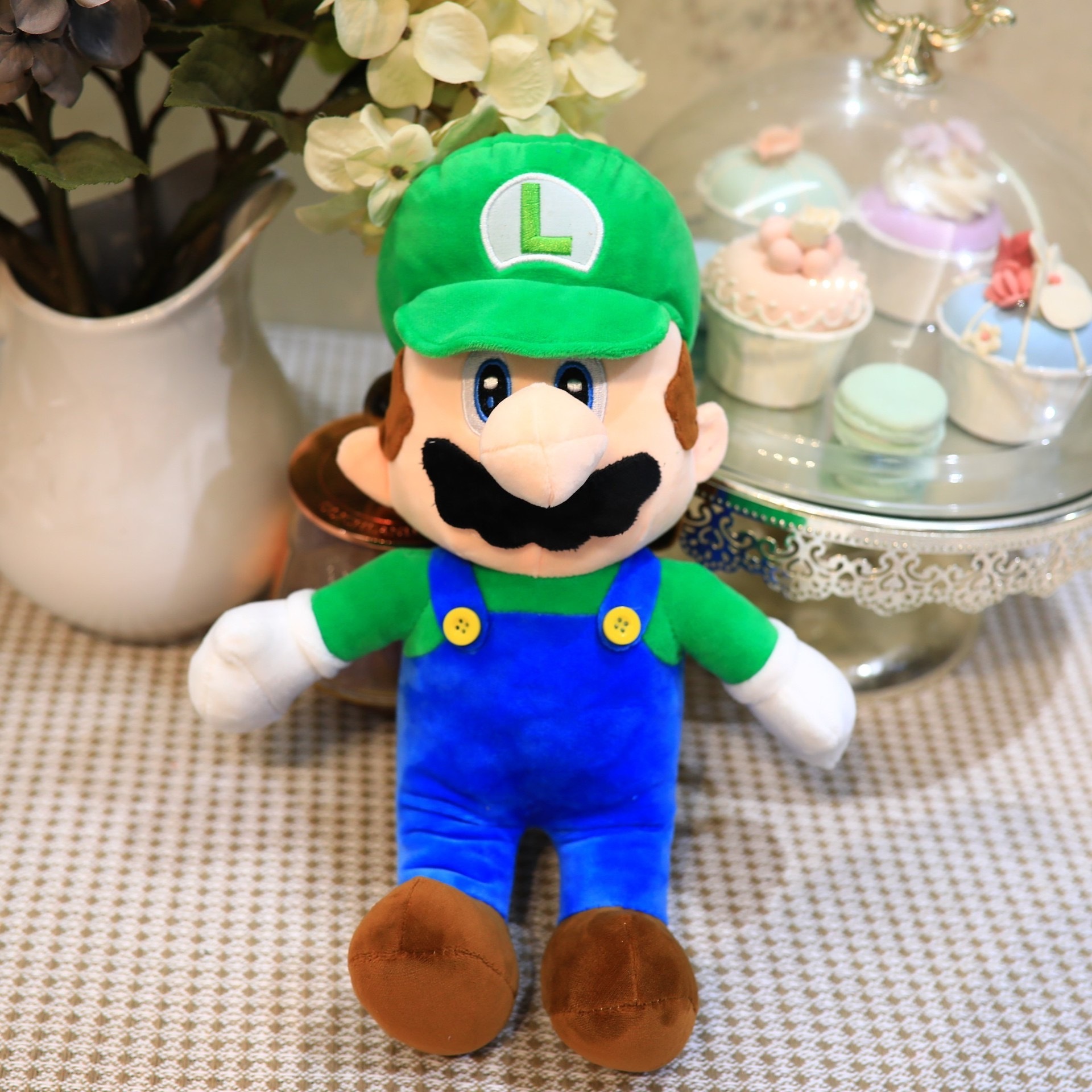 Hot Sale 30CM Super Mario Plush Toy Mario Luigi Plush soft Stuffed Doll Toy Kids Children Birthday Christmas Gift