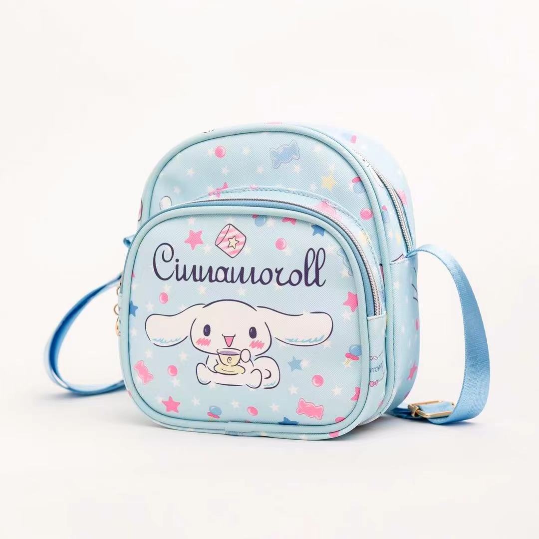 New Sanrio Bags Wholesale Kawaii Sanrio Kuromi PC Dog My Melody KT Shoulder Crossbody Kids Bags Backpack