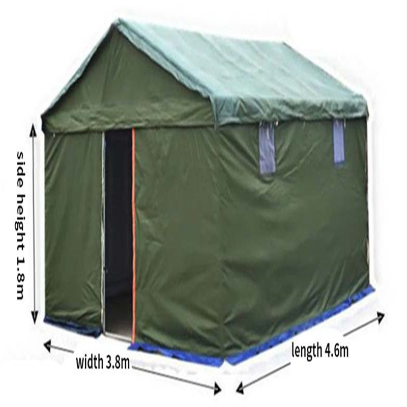 Construction Work Disaster Large Marquee Camping Temporary Life Refugee Relief Outdoor Tent