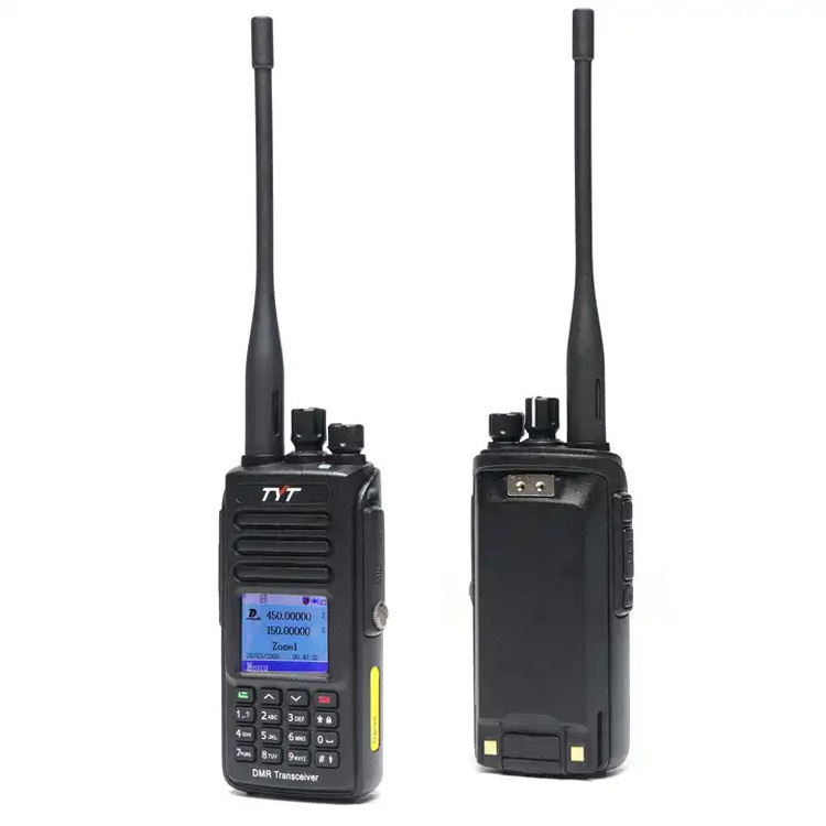 Dual Band UHF VHF Ham Digital Radio Portable Two Way Radio with 10W HIGH POWER Long Distance Walkie Talkie 2200mAh battery