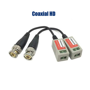 High quality CCTV camera Engineering accessories Video balun BNC to rj45 with power balun video