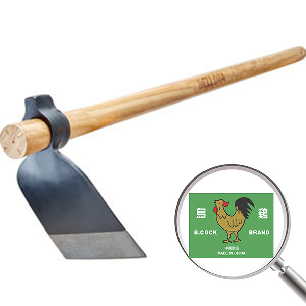 091 New Design wood Handle hoe Head H305 For Farming application