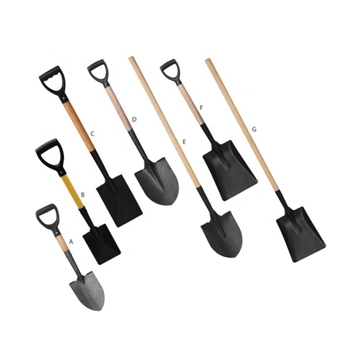 Hot Selling Set Of Shovel Construction Agriculture Agricultural Hand Tools