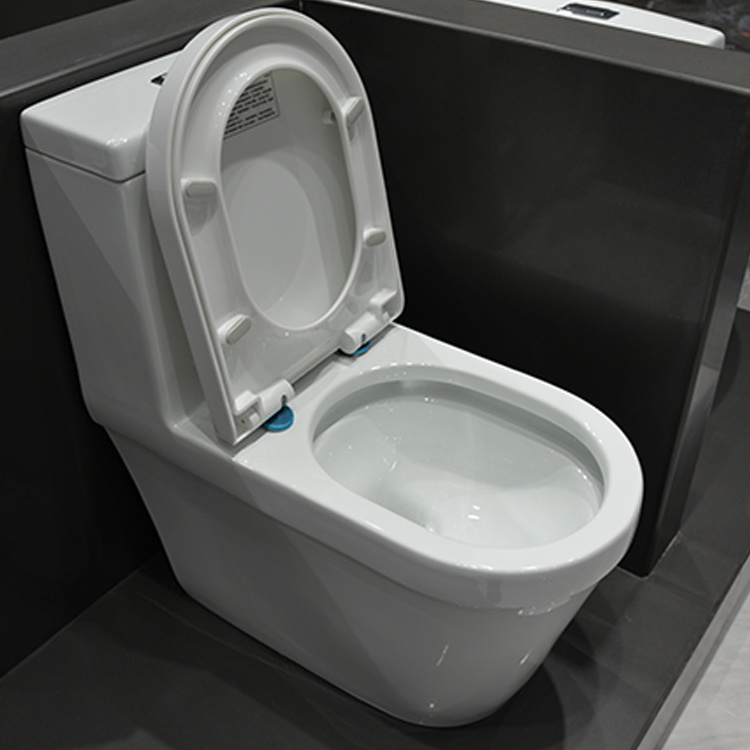 HUIDA Best selling factory round s-trap siphonic jet flushing one-piece wc toilet