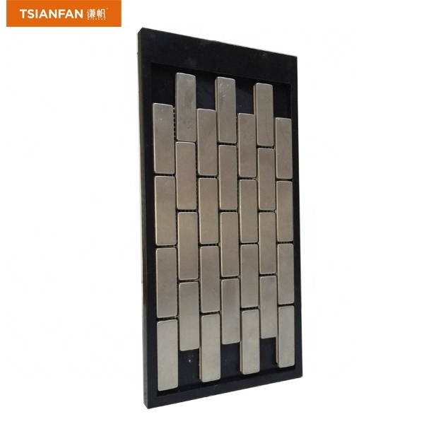 Factory Wholesale price customized Acrylic Sample Board Portable Ceramic marble mosaic tile for Showroom Display Racks Stands