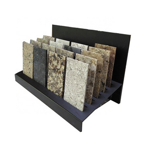 Tabletop Customized Logo Stone Tile Small Sample Acrylic Display Rack