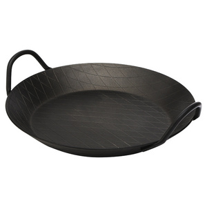 Restaurant  Frying Pans Cookware Triply Three Layer 304 Stainless Steel Non Stick Spanish Seafood Paella Pan