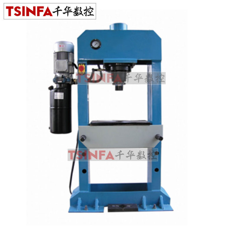 Electrical Hydraulic Press machine 10.20.30.50.63.100 ton press TPS-10 H frame gantry type oil press PLC moving table optional