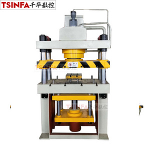 4 Column sheet plate metal stretch forming hydraulic press Deep drawing steel utensils pot making hydraulic press  machine 160T