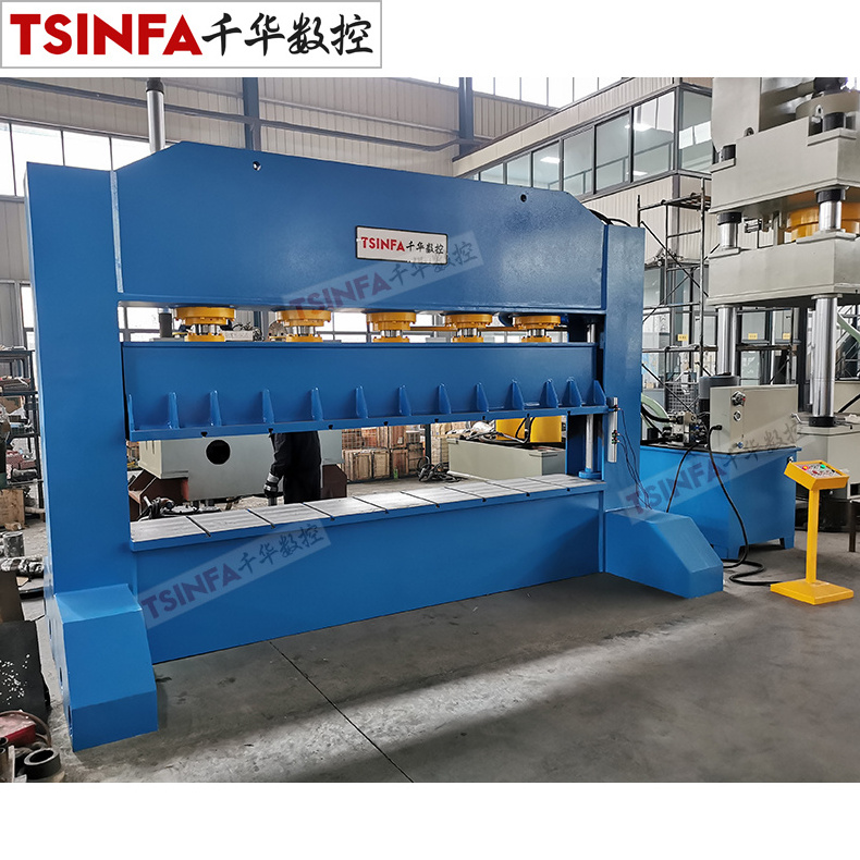 Steel door frame Embossing Machine 1800/2400   tons Hydraulic Press Machine export to Russian CE shandong manufacture in China