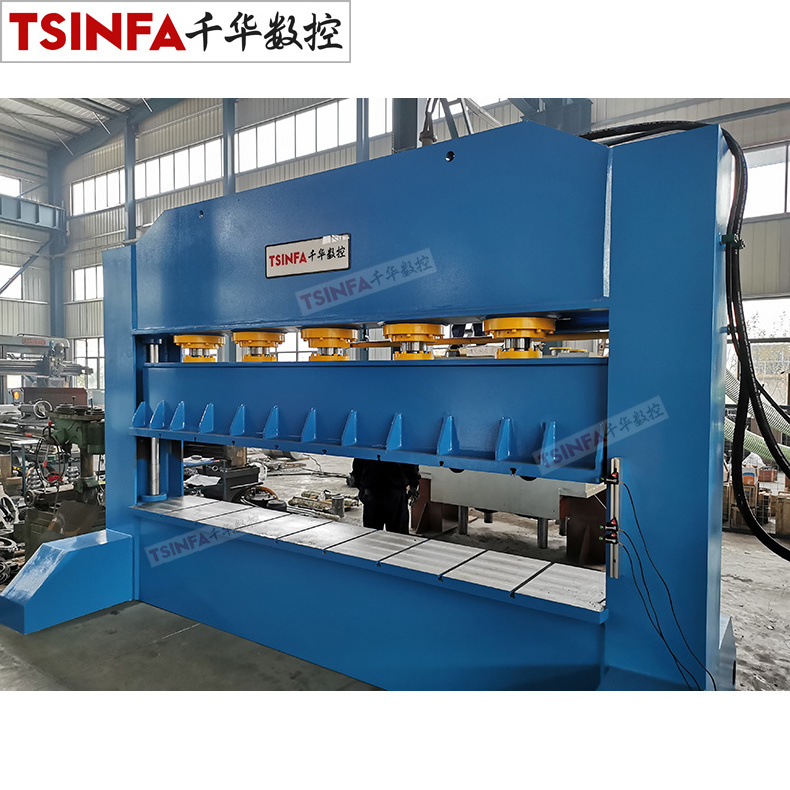 Steel door frame Embossing Machine 1800/2400   tons Hydraulic Press Machine export to Russian CE shandong manufacture in China