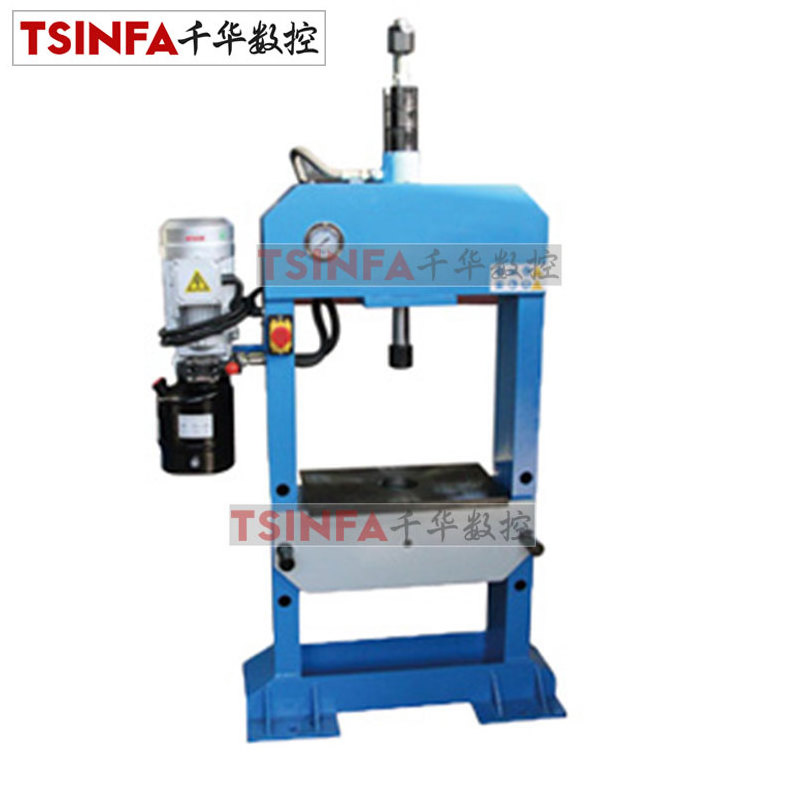 Electrical Hydraulic Press machine 10.20.30.50.63.100 ton press TPS-10 H frame gantry type oil press PLC moving table optional