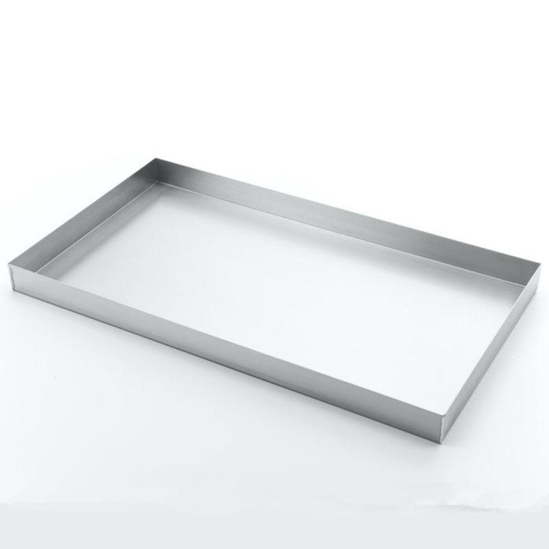 Customized aluminum alloy Stainless Steel Non-Perforated And Perforated Baking Tray Oven Tray Baking Pan Baking Sheet