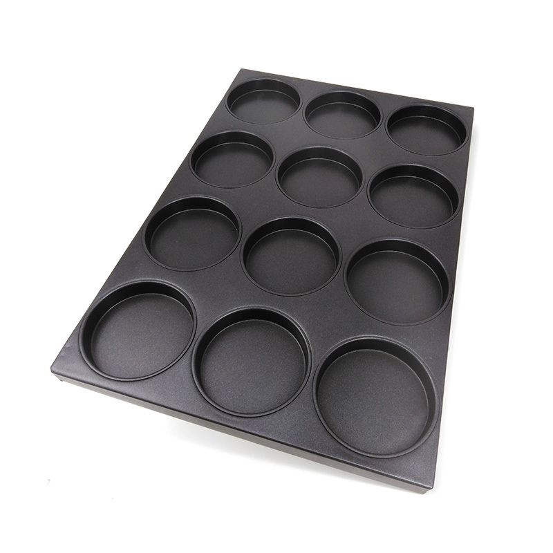 12/15/18/24/28 moulds Custom Made Metal Muffin Baking Pans Cupcake Muffin Tray 40*60 cm