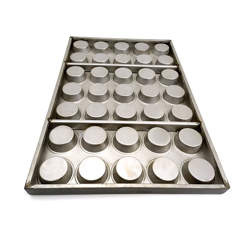 OEM ODM 35 Cup Aluminized Bakery Mold/Mould 18 in x 26 in Full-sized Muffin Cupcake Pan Baking Tins