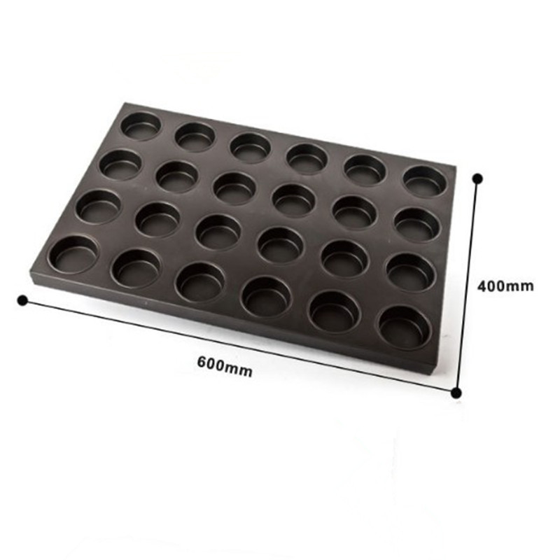 High Quality 24 Molds Cake Baking Pan/ Muffin Cake Baking Tray/Silicone Non-Stick Cake Mould