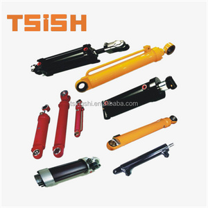 small mini micro short low double acting action tilt steering tie rod hydraulic piston welded cylinder for eaton tractor loader