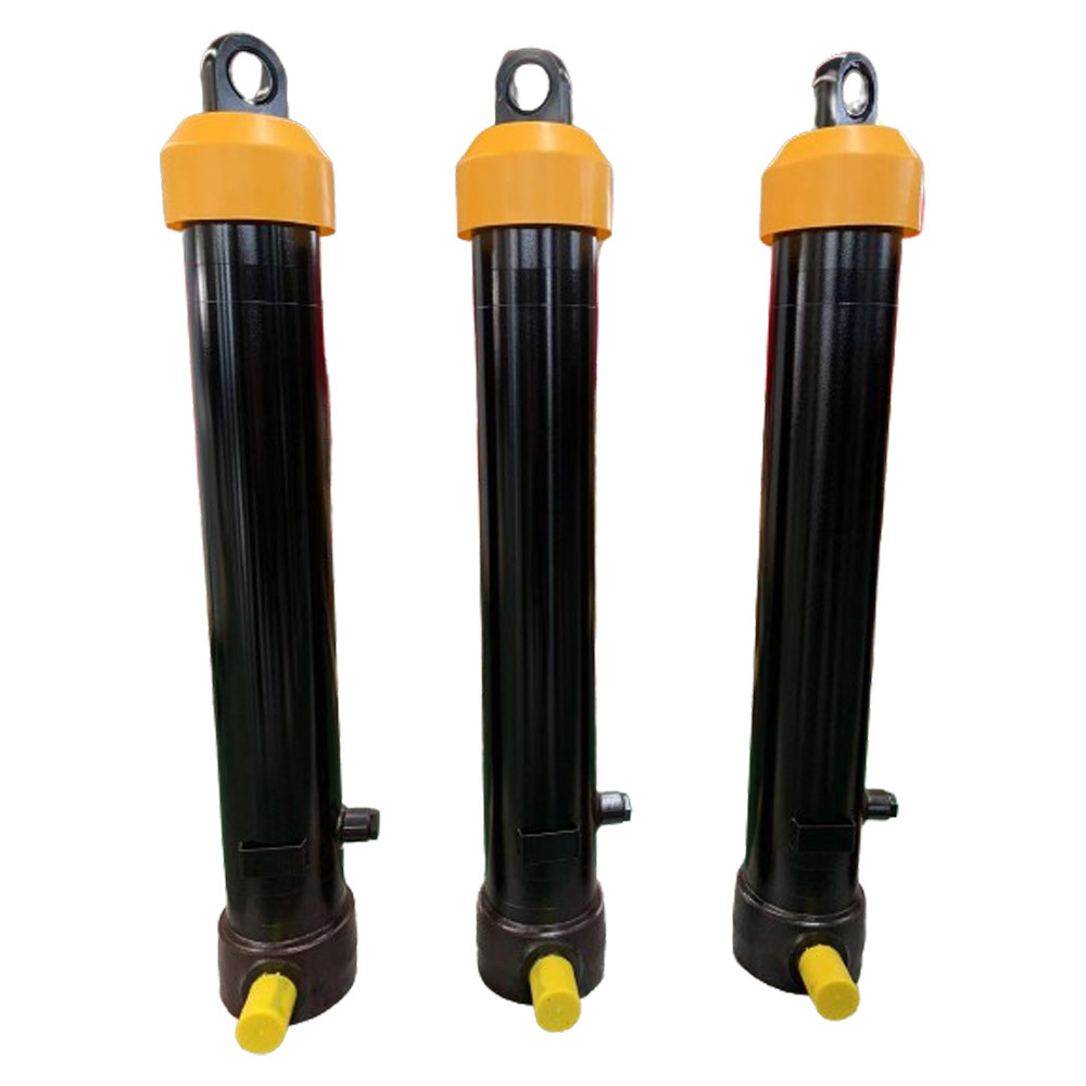 FE Telescopic Hydraulic Cylinder for Tipping Trailer FE Telescopic Hydraulic Cylinder Used for 40 Tons Dump Truck