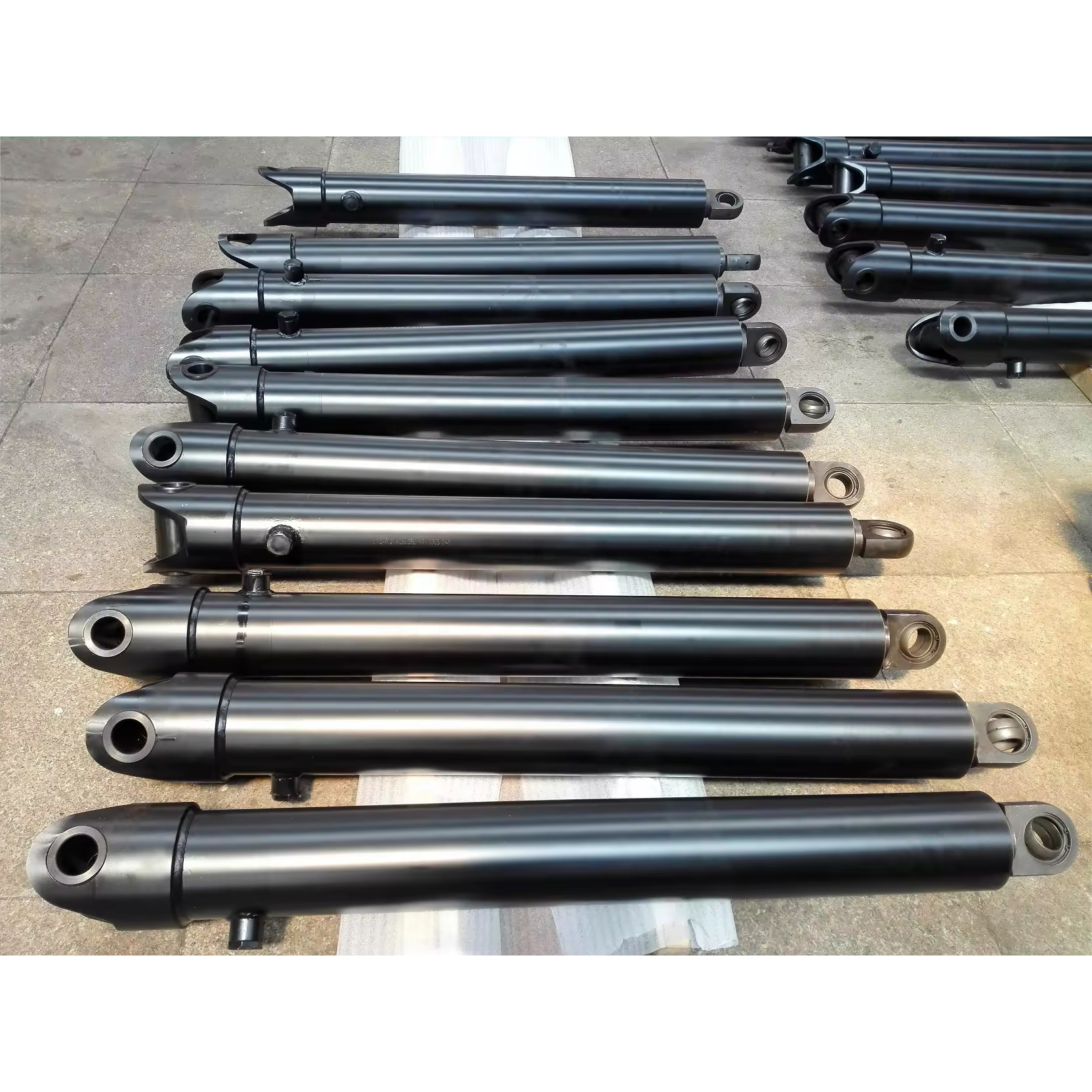 Hyva Style Fee Telescopic Hydraulic Cylinder for Dumper Truck Tipper Trailer Fee Type Hydraulic Cylinders Can Lift 55tons