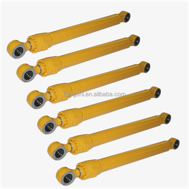 excavator ram boom hydraulic cylinders with hydraulic safe valve similar as case komatsu cat doosan mitsubishi sany liugong