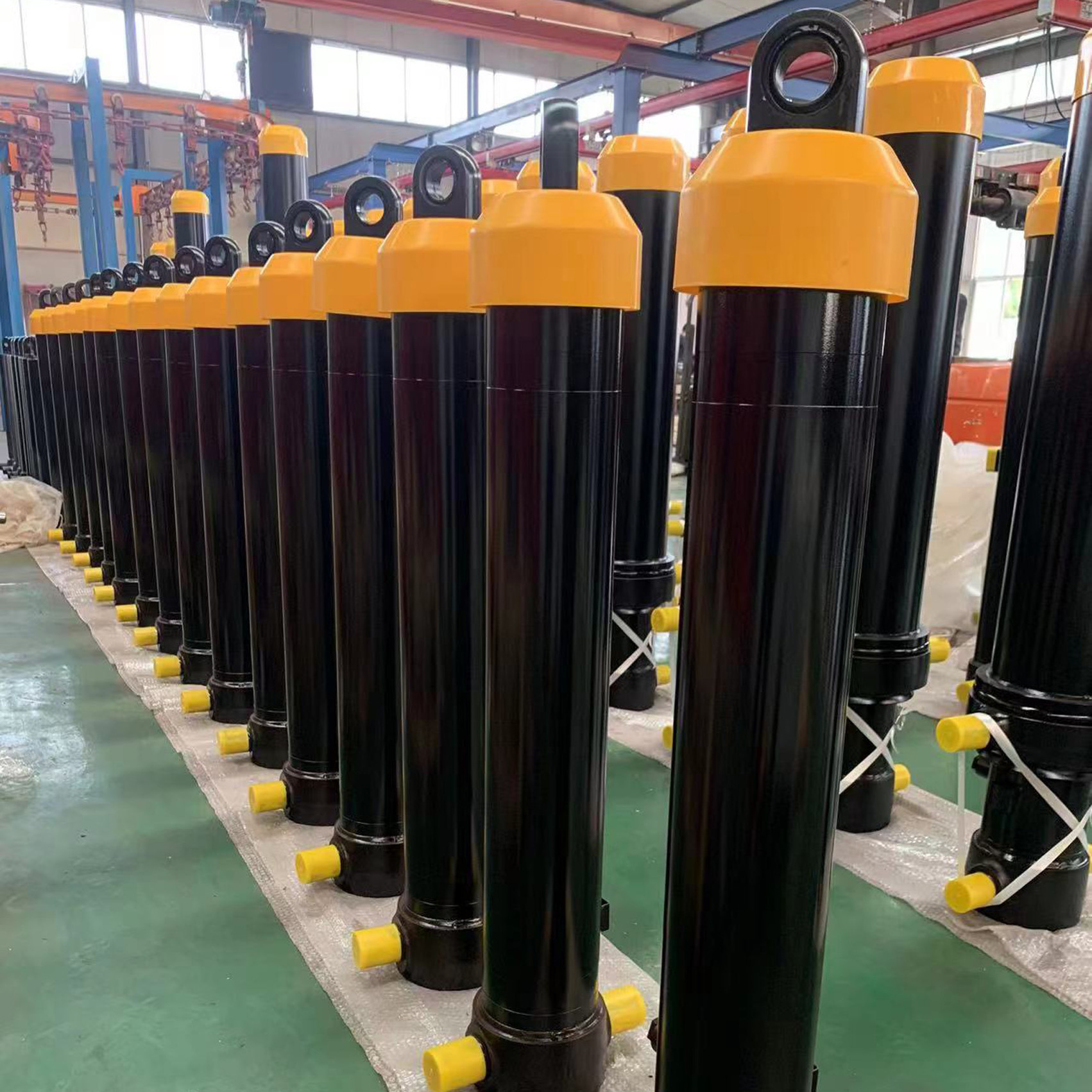 20 Ton Dump Truck Telescopic Hydraulic Cylinder FE Hyva Type FE Telescopic Hydraulic Cylinder for Dump Truck