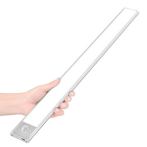 LED Closet Light,Cotanic Motion Sensor Cabinet Lights USB Rechargeable,Detachable Ultra-Thin Night Lights with Battery