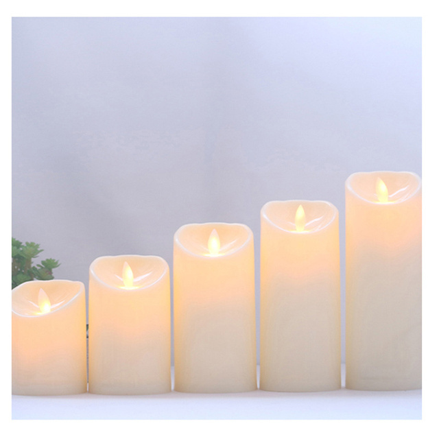 real flame warm light paraffin wax 5 hours timer s LED Tealight Flickering Bright Tea light Party Decor Accessories Home