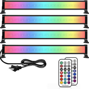 40W RGBW+Warm White Smart App Control IP66 Outdoor LED Linear Bar Wall Washer Light for Wedding  DJ Party Church Up Lighting