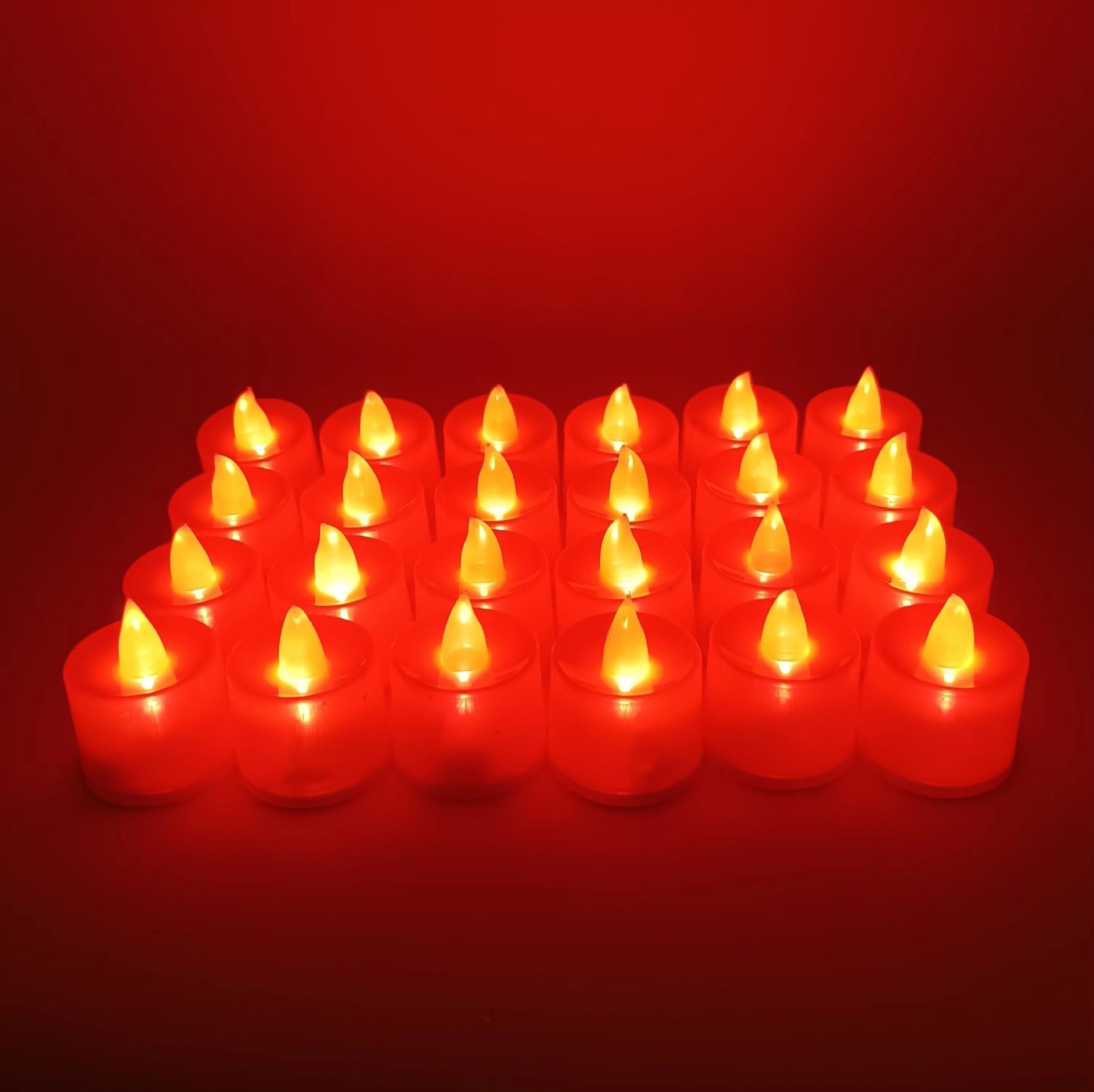 Tsinye Flameless LED Candles Tea Lights Battery Operated, Electric Candles Tea lights