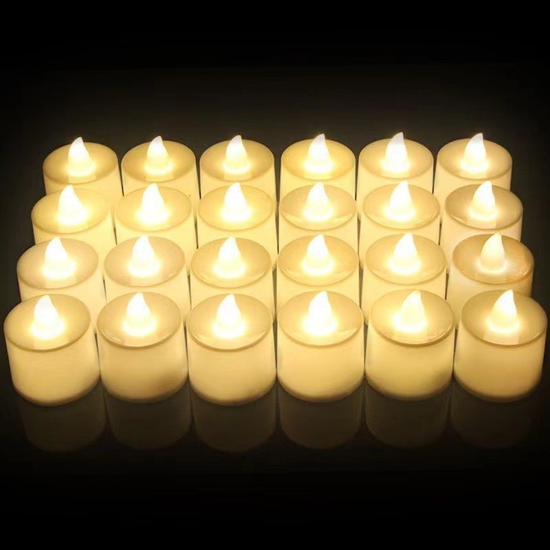 Tsinye Flameless LED Candles Tea Lights Battery Operated, Electric Candles Tea lights