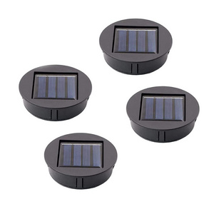 8 cm Solar Lights Replacement Top with Bright LED, IP65 Waterproof Solar Lights Solar Panel Replacement Part for Solar Lantern