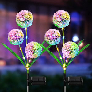 Solar Dandelion Garden Lights with 36 LED Waterproof Solar Lights Outdoor Decorative for Yard Solar Lights Outdoor Garden