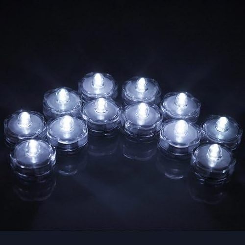 Hot Sale LED Submersible Pond Lights Waterproof Tea Lights Battery Operated Candles Lights