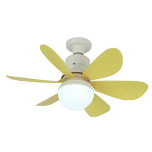 Socket Fan Light with Remote 16.5 Screw Ceiling Fans with Lights E26 Base Small Ceiling Fan Socket Ceiling  with Led