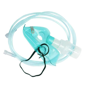 High Quality Disposable PVC Adult Pediatric Infant Nebulizer Mask Oxygen Nebulizer Mask mask with oxygen supplier for Sale