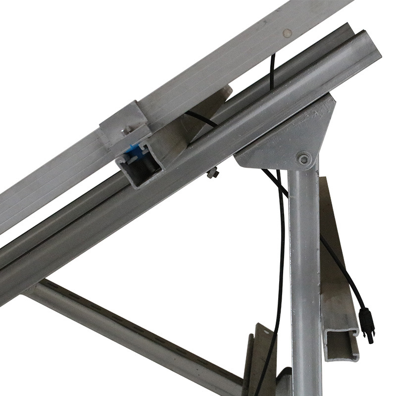 Ground Style Solar Panel Mounting Stand Called Stand Galvanized  Steel Aluminium Solar Display Stand